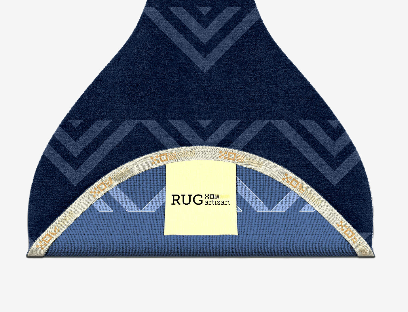 Ovid Minimalist Drop Hand Knotted Tibetan Wool Custom Rug by Rug Artisan