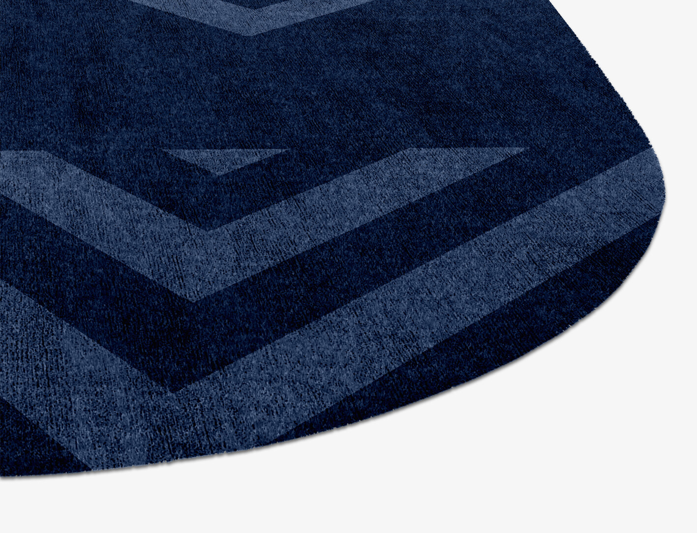 Ovid Minimalist Eight Hand Knotted Bamboo Silk Custom Rug by Rug Artisan