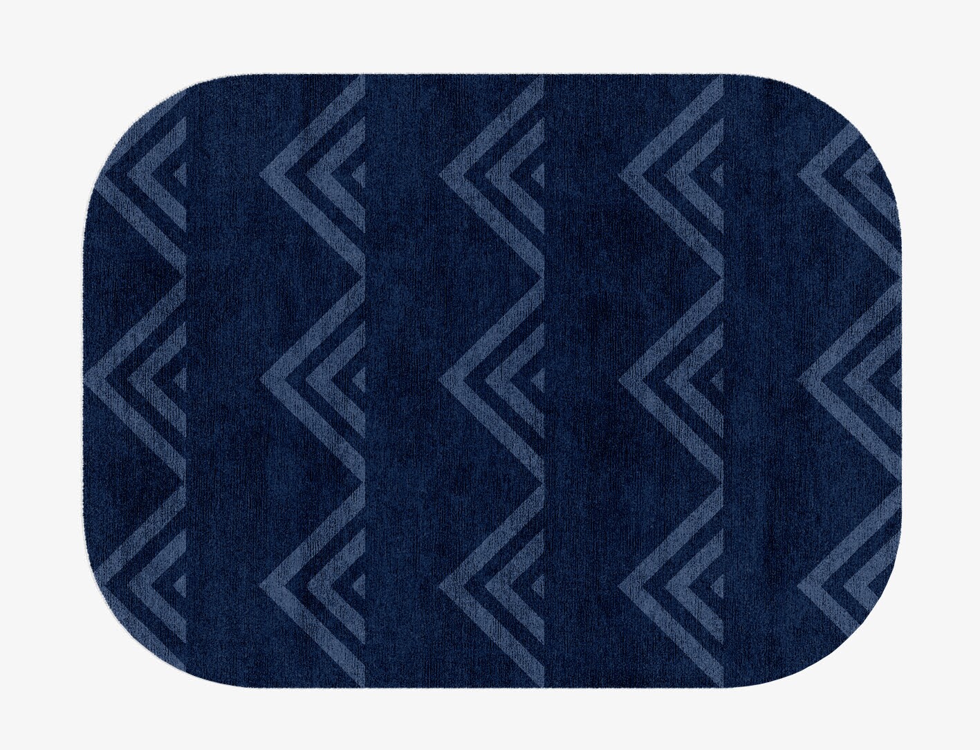 Ovid Minimalist Oblong Hand Knotted Bamboo Silk Custom Rug by Rug Artisan