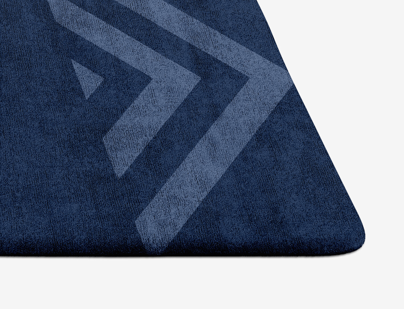 Ovid Minimalist Arch Hand Tufted Bamboo Silk Custom Rug by Rug Artisan