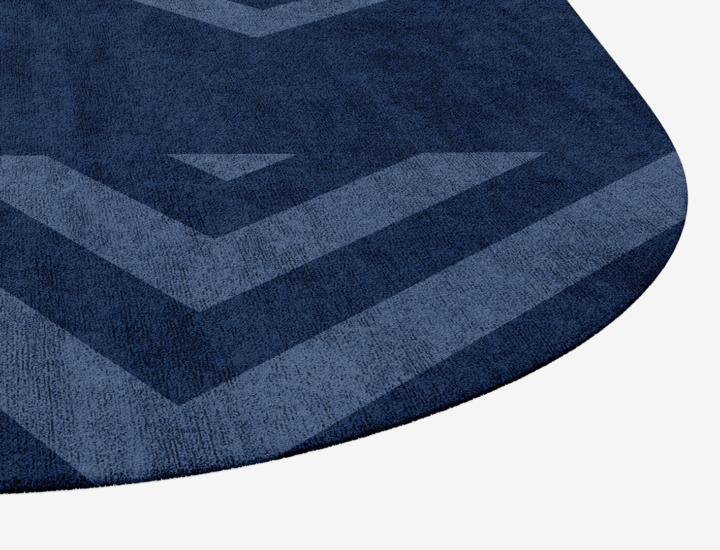Ovid Minimalist Eight Hand Tufted Bamboo Silk Custom Rug by Rug Artisan