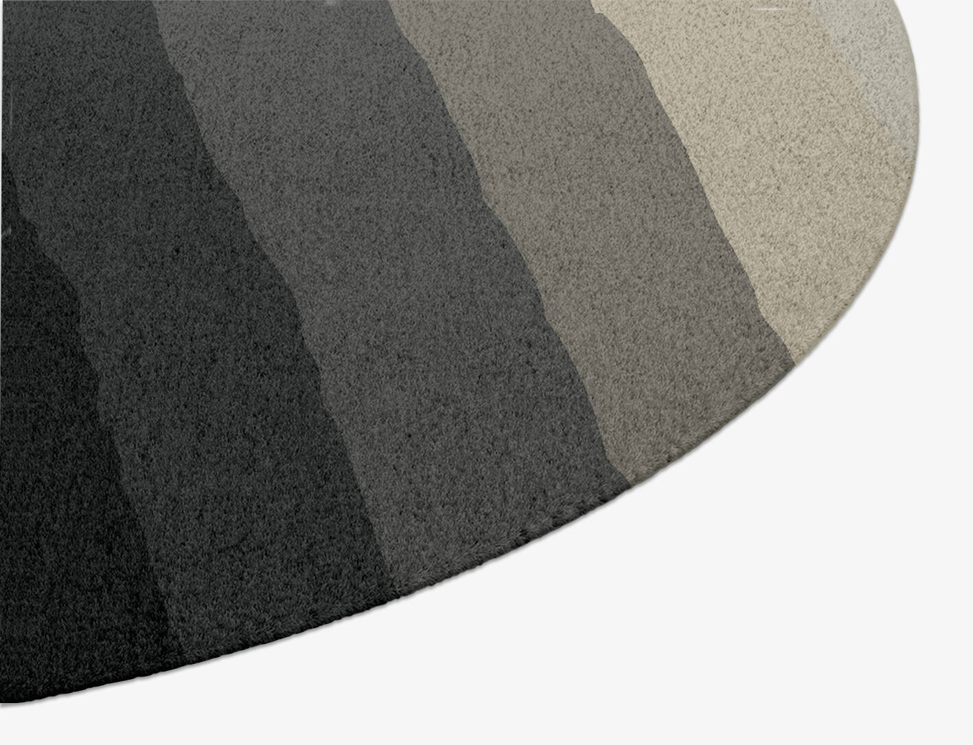 Oxford Gradation Oval Hand Knotted Tibetan Wool Custom Rug by Rug Artisan