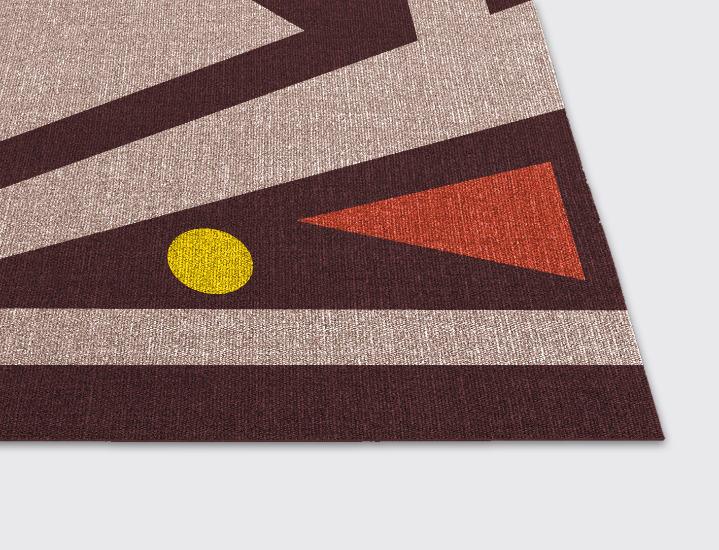 Pacs Modern Art Rectangle Flatweave New Zealand Wool Custom Rug by Rug Artisan