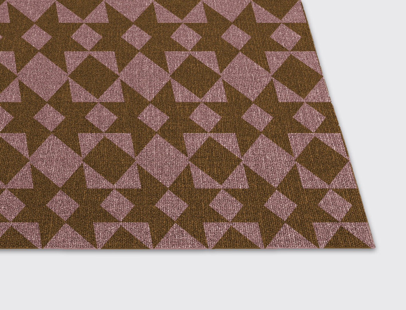 Paladin Geometric Rectangle Flatweave New Zealand Wool Custom Rug by Rug Artisan