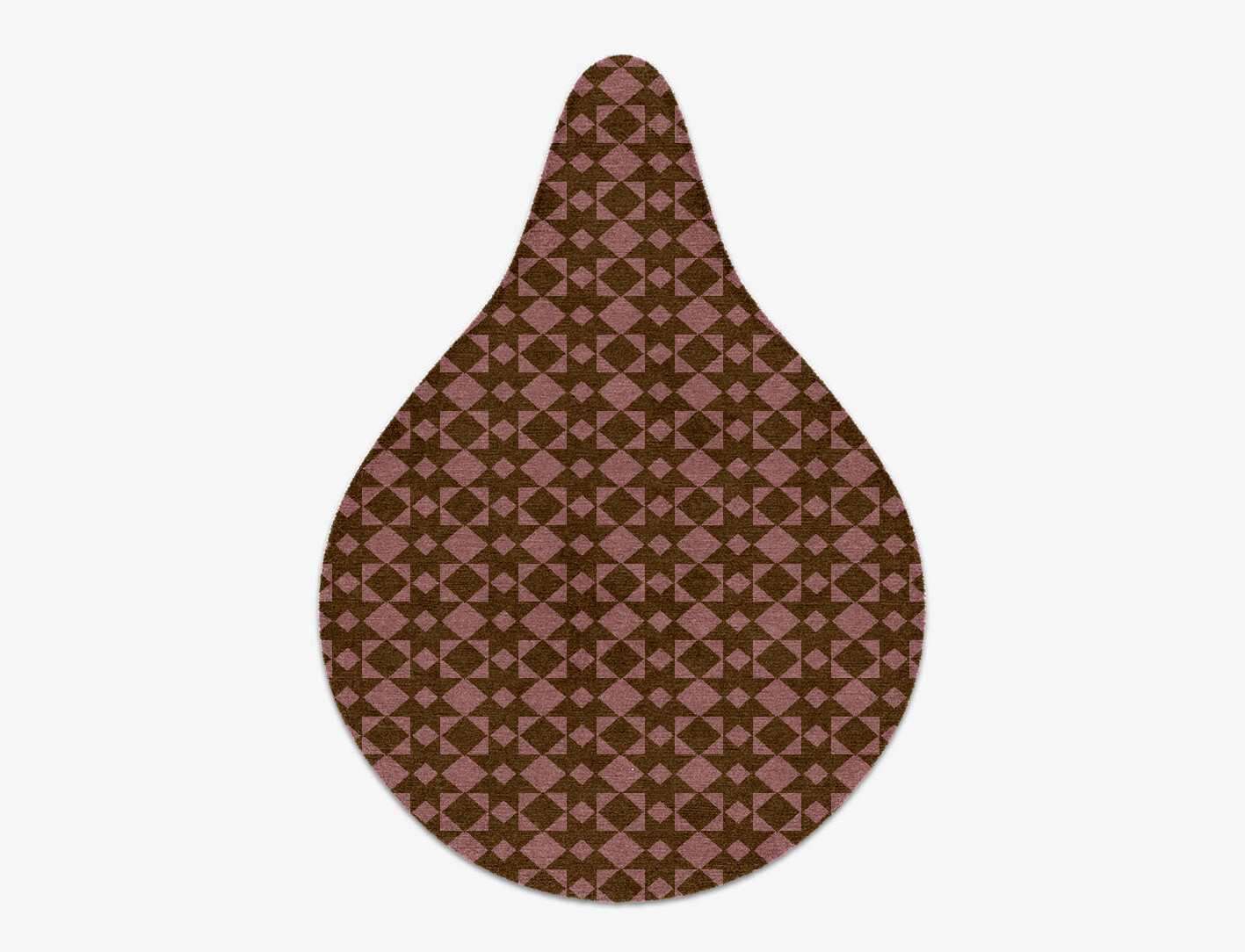 Paladin Geometric Drop Hand Knotted Tibetan Wool Custom Rug by Rug Artisan