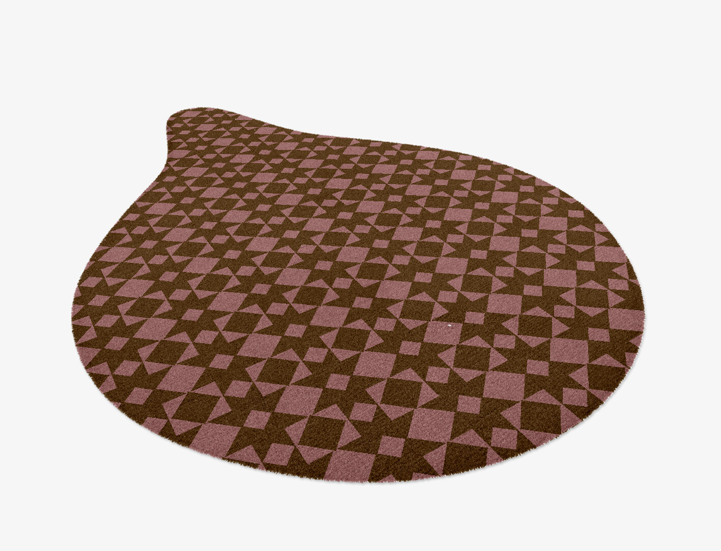 Paladin Geometric Drop Hand Knotted Tibetan Wool Custom Rug by Rug Artisan