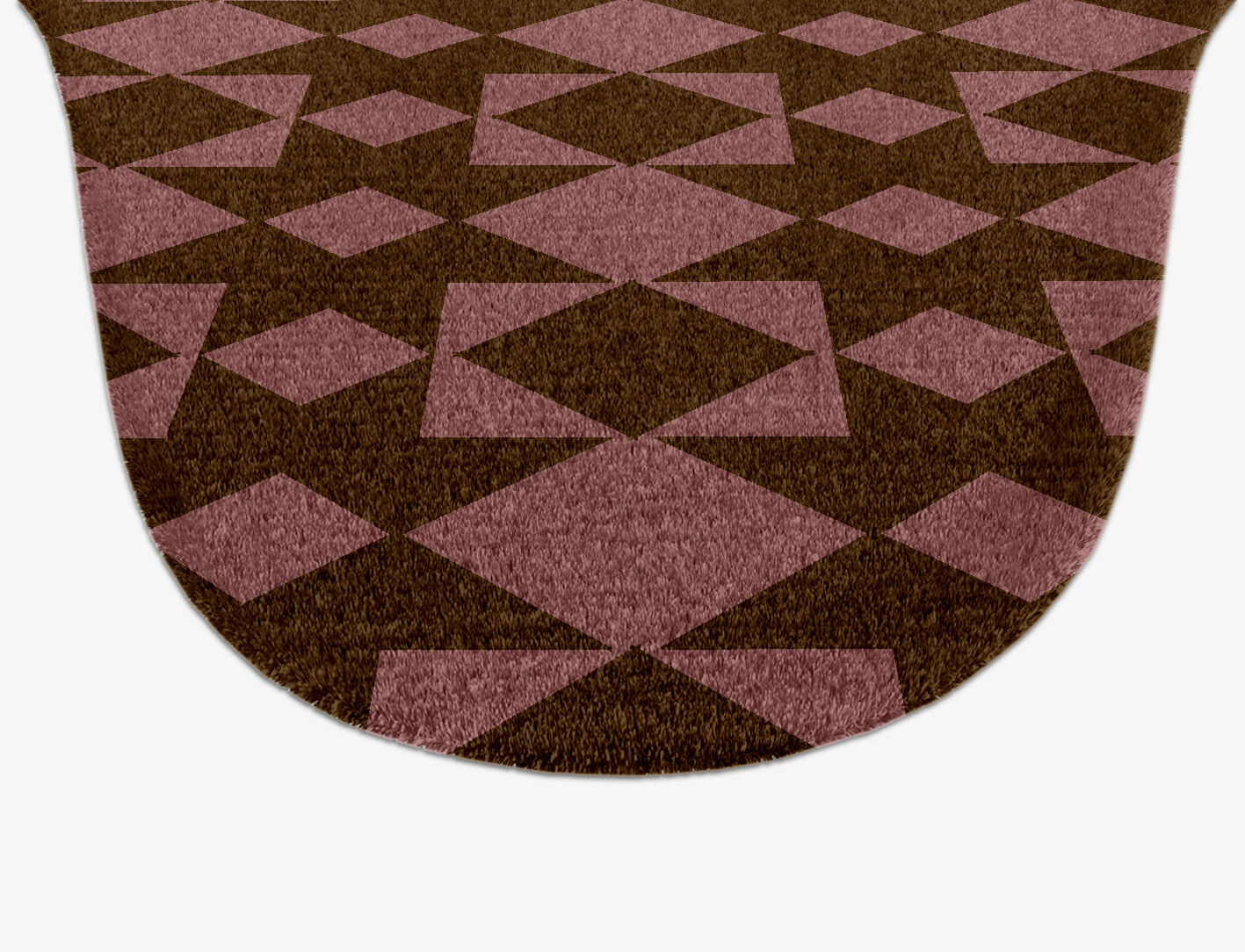 Paladin Geometric Drop Hand Knotted Tibetan Wool Custom Rug by Rug Artisan