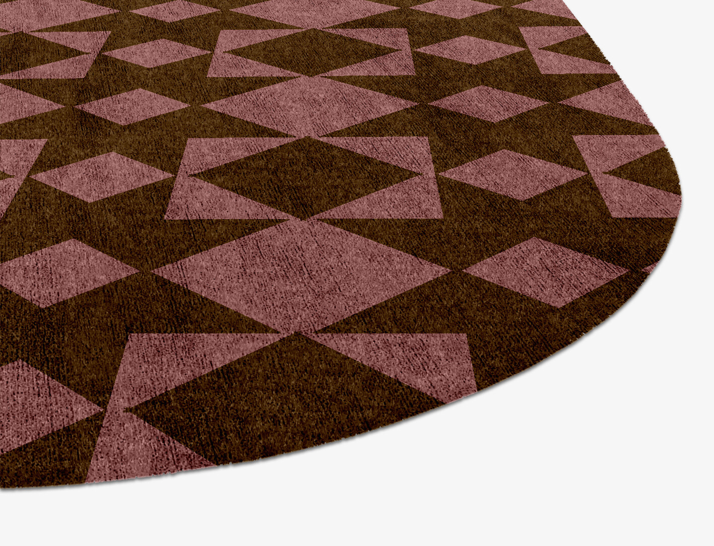 Paladin Geometric Eight Hand Knotted Bamboo Silk Custom Rug by Rug Artisan