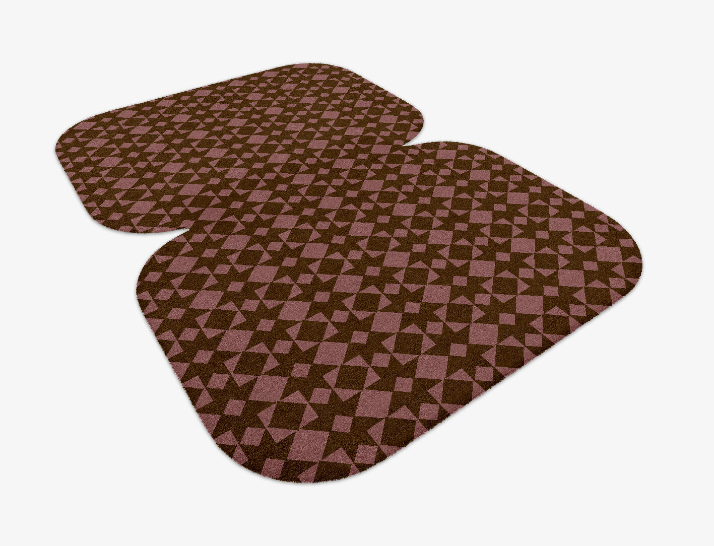 Paladin Geometric Eight Hand Knotted Tibetan Wool Custom Rug by Rug Artisan