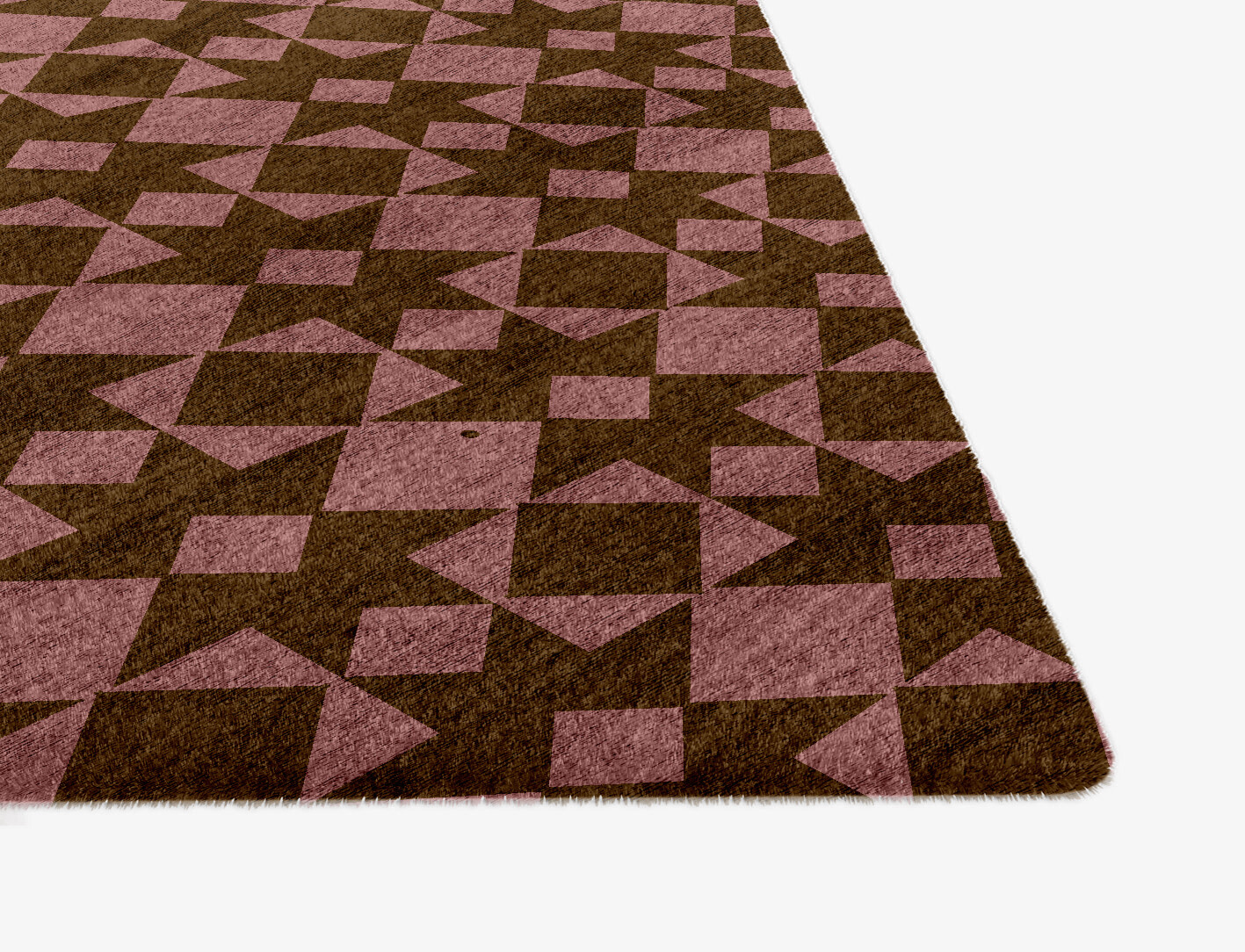 Paladin Geometric Ogee Hand Knotted Bamboo Silk Custom Rug by Rug Artisan