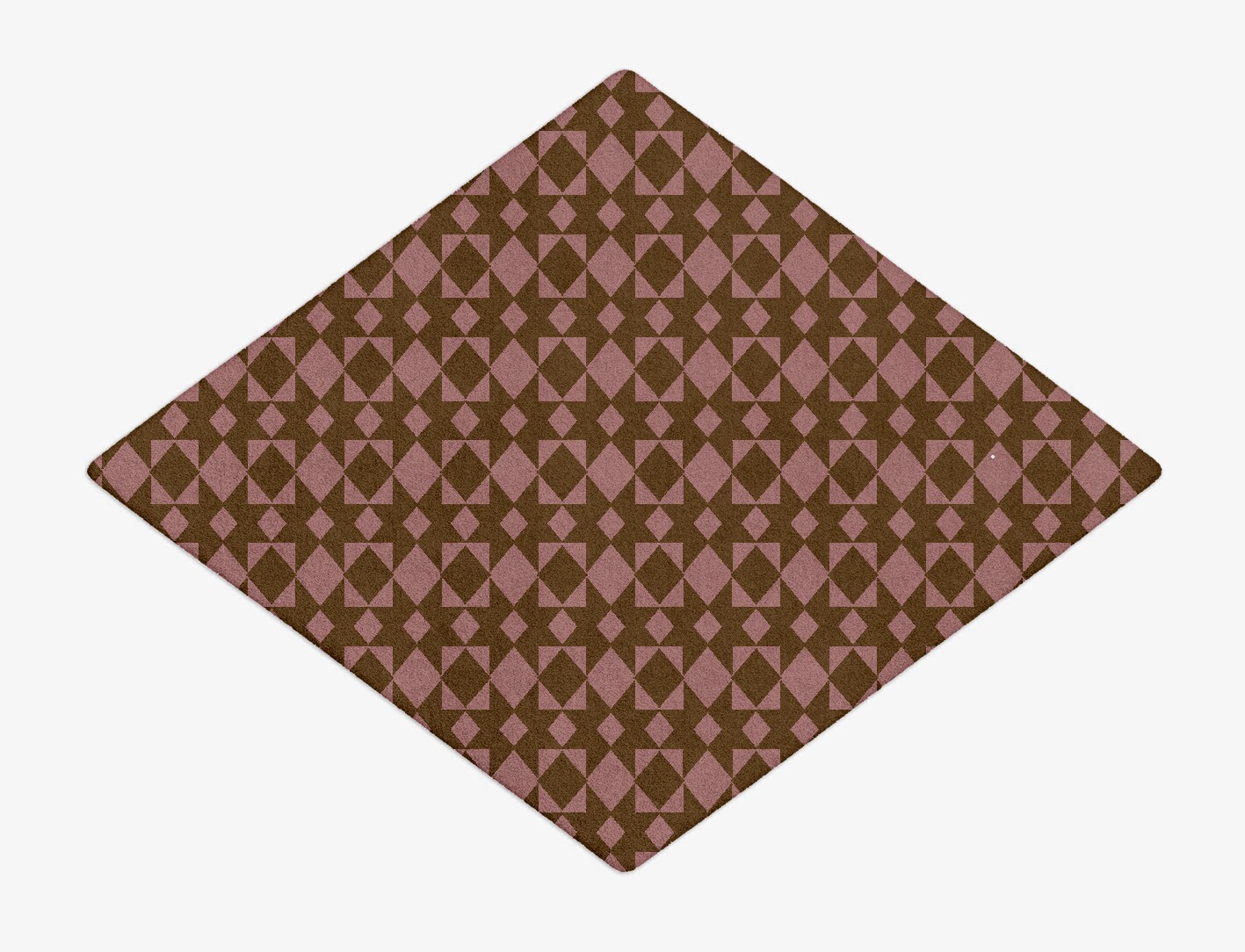 Paladin Geometric Diamond Hand Tufted Pure Wool Custom Rug by Rug Artisan