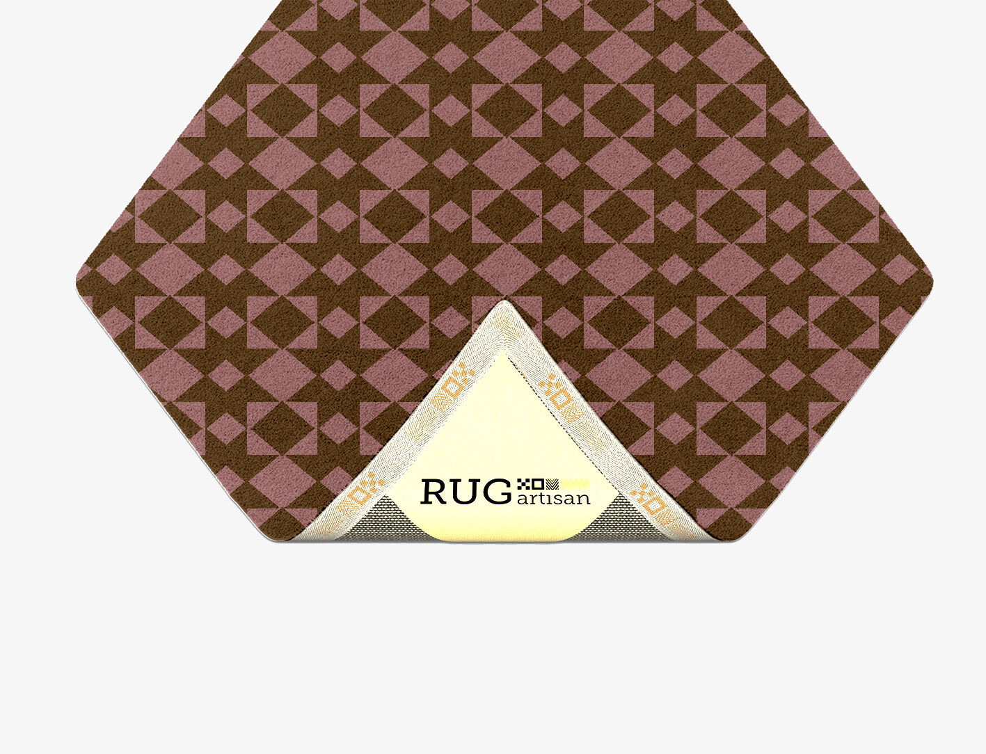 Paladin Geometric Diamond Hand Tufted Pure Wool Custom Rug by Rug Artisan