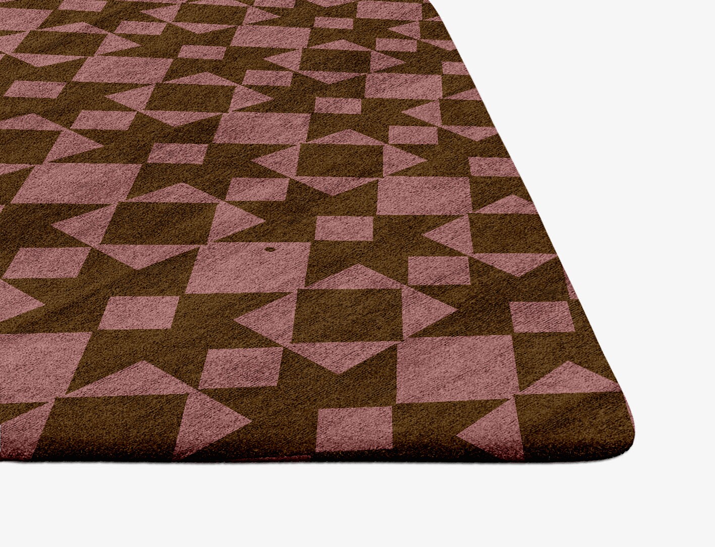 Paladin Geometric Ogee Hand Tufted Bamboo Silk Custom Rug by Rug Artisan