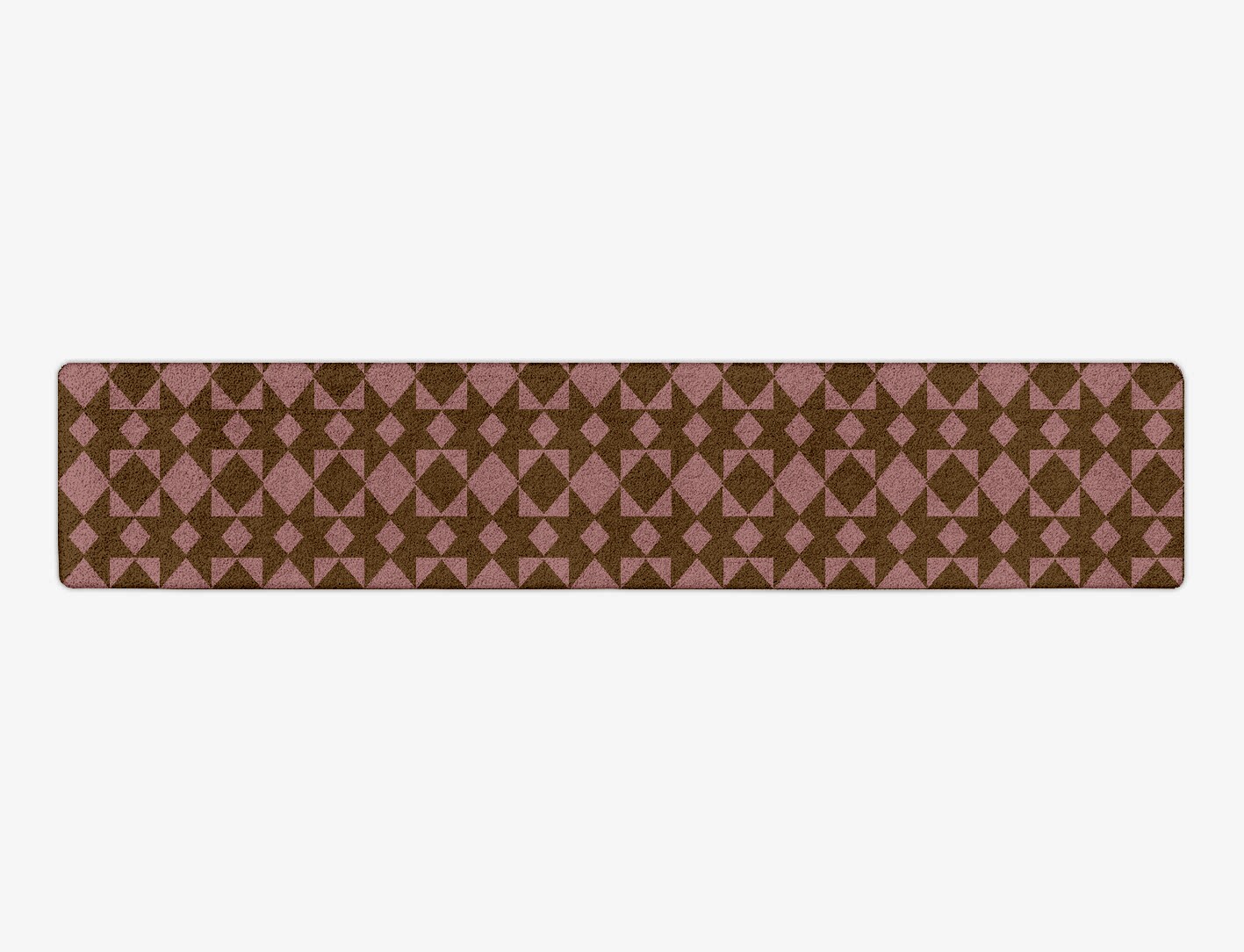 Paladin Geometric Runner Hand Tufted Pure Wool Custom Rug by Rug Artisan