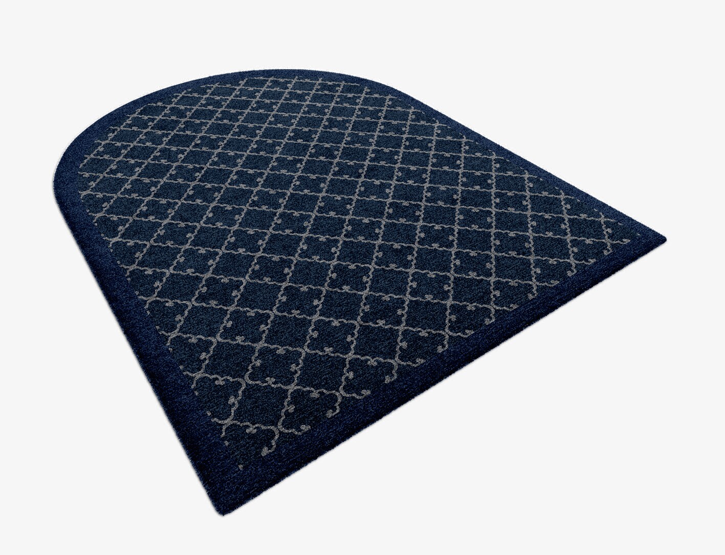 Palanquin Geometric Arch Hand Knotted Tibetan Wool Custom Rug by Rug Artisan
