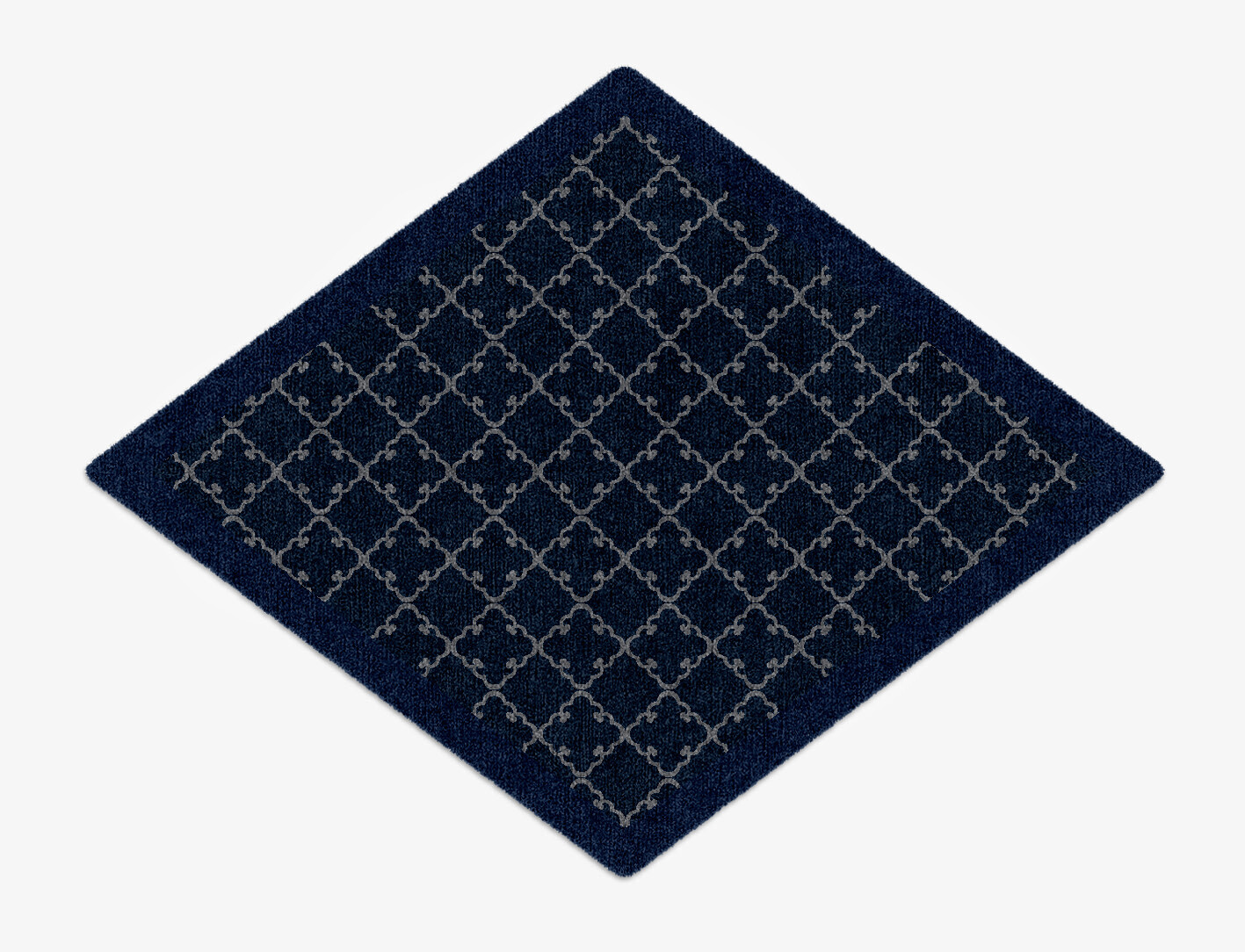 Palanquin Geometric Diamond Hand Knotted Tibetan Wool Custom Rug by Rug Artisan