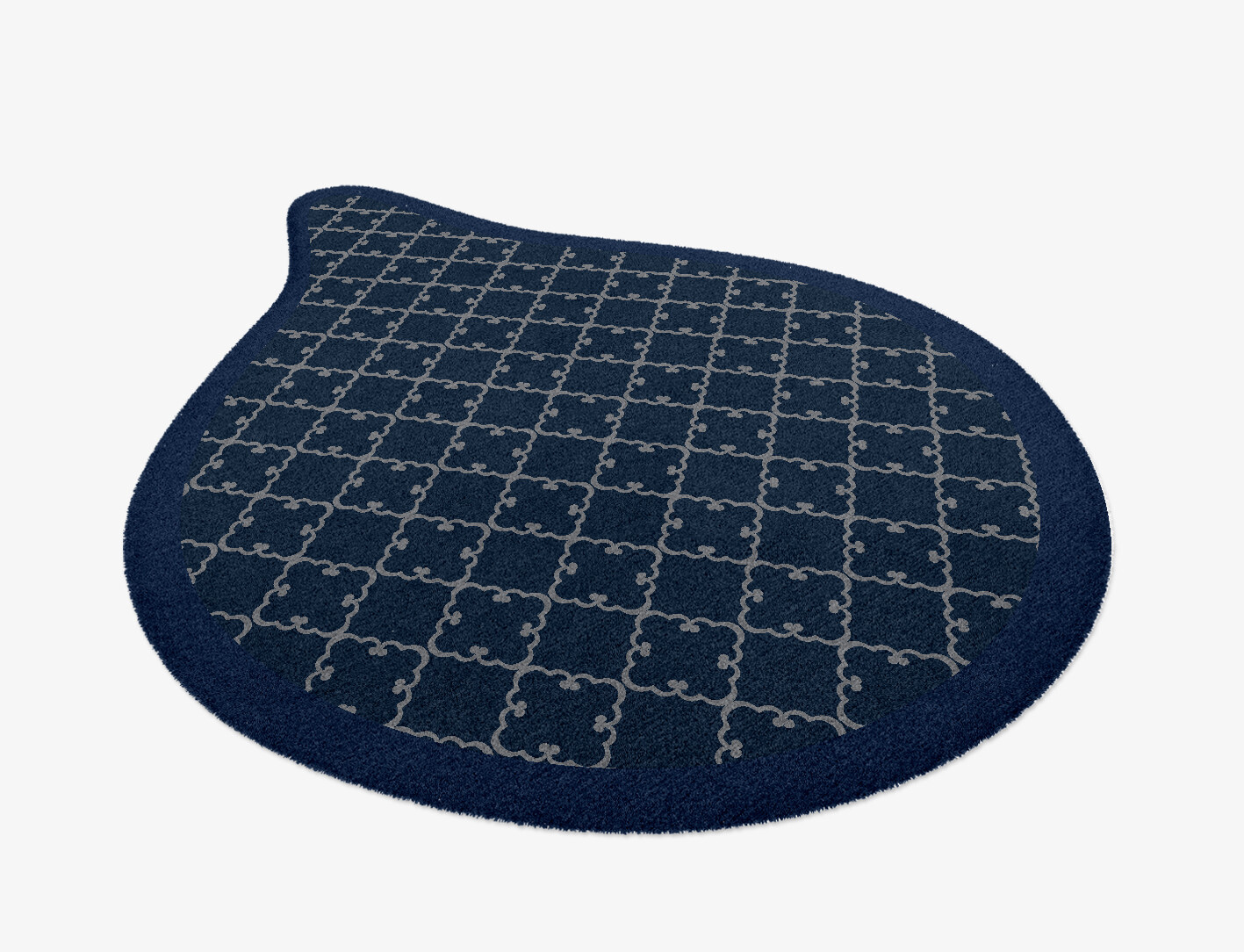 Palanquin Geometric Drop Hand Knotted Tibetan Wool Custom Rug by Rug Artisan