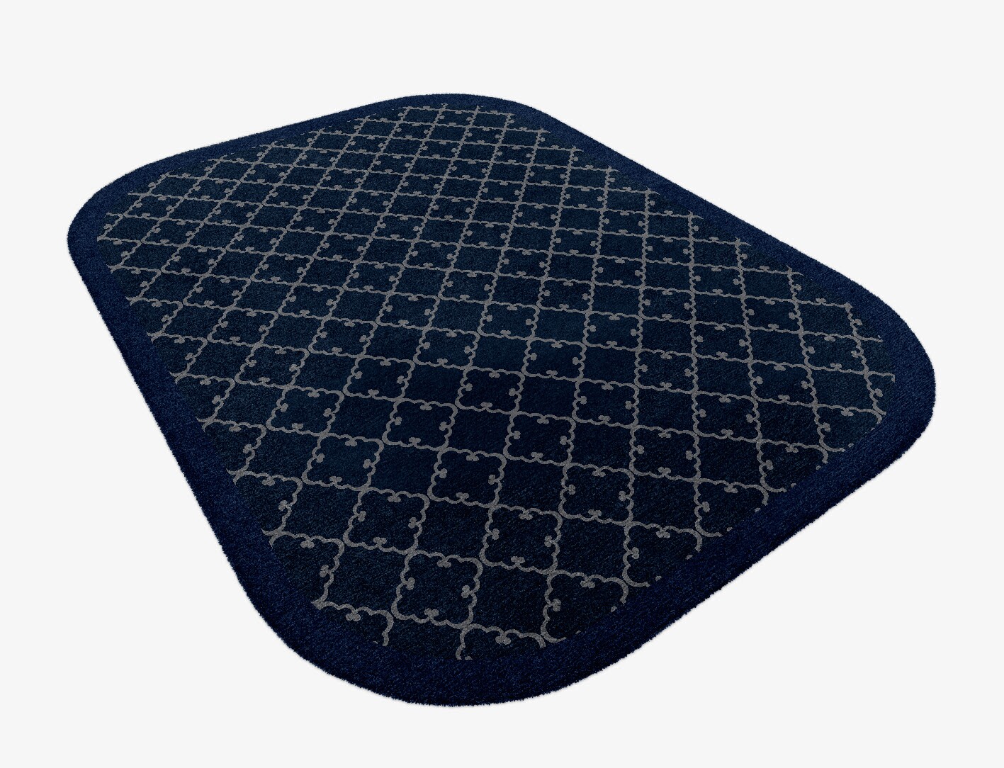 Palanquin Geometric Oblong Hand Knotted Tibetan Wool Custom Rug by Rug Artisan