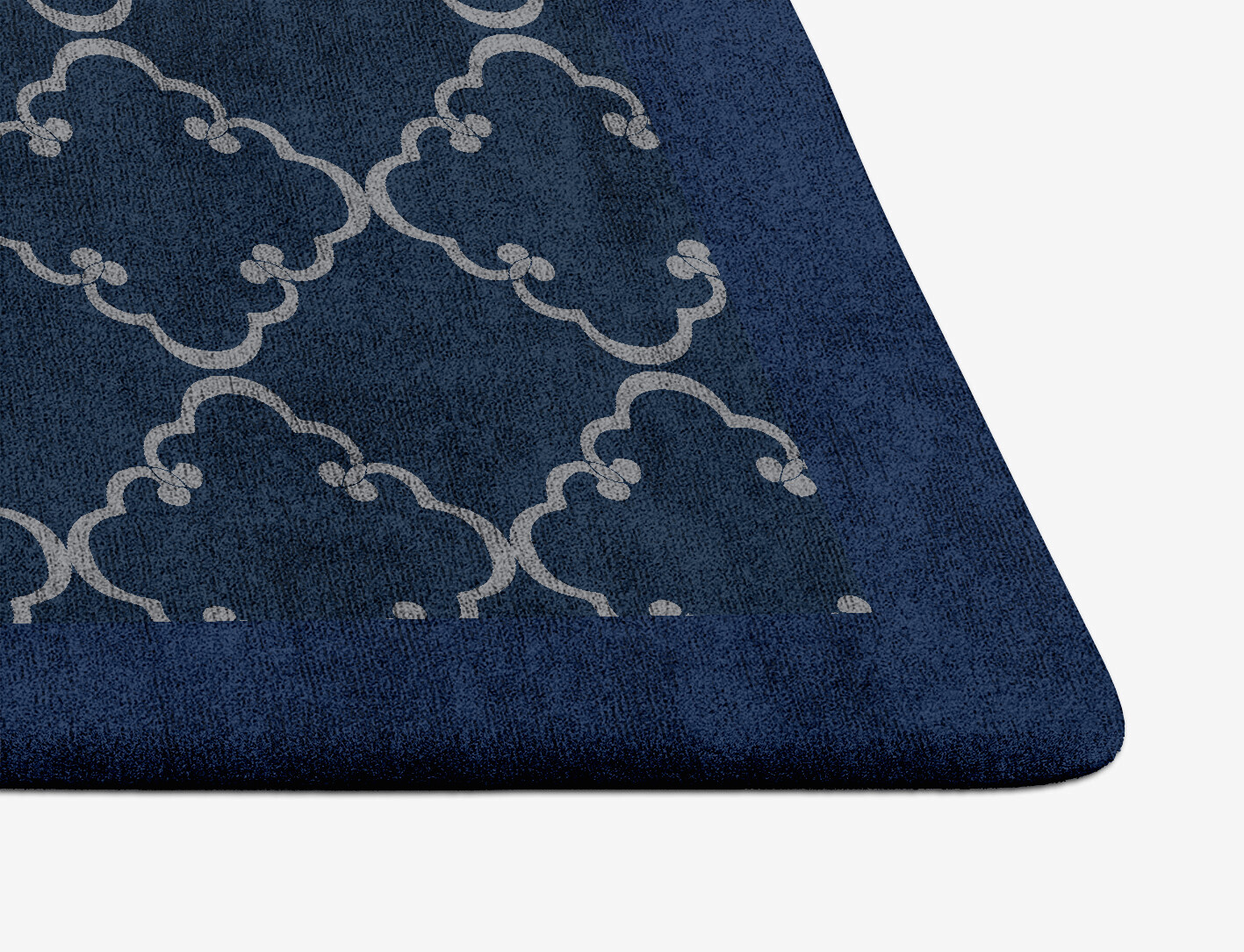Palanquin Geometric Arch Hand Tufted Bamboo Silk Custom Rug by Rug Artisan