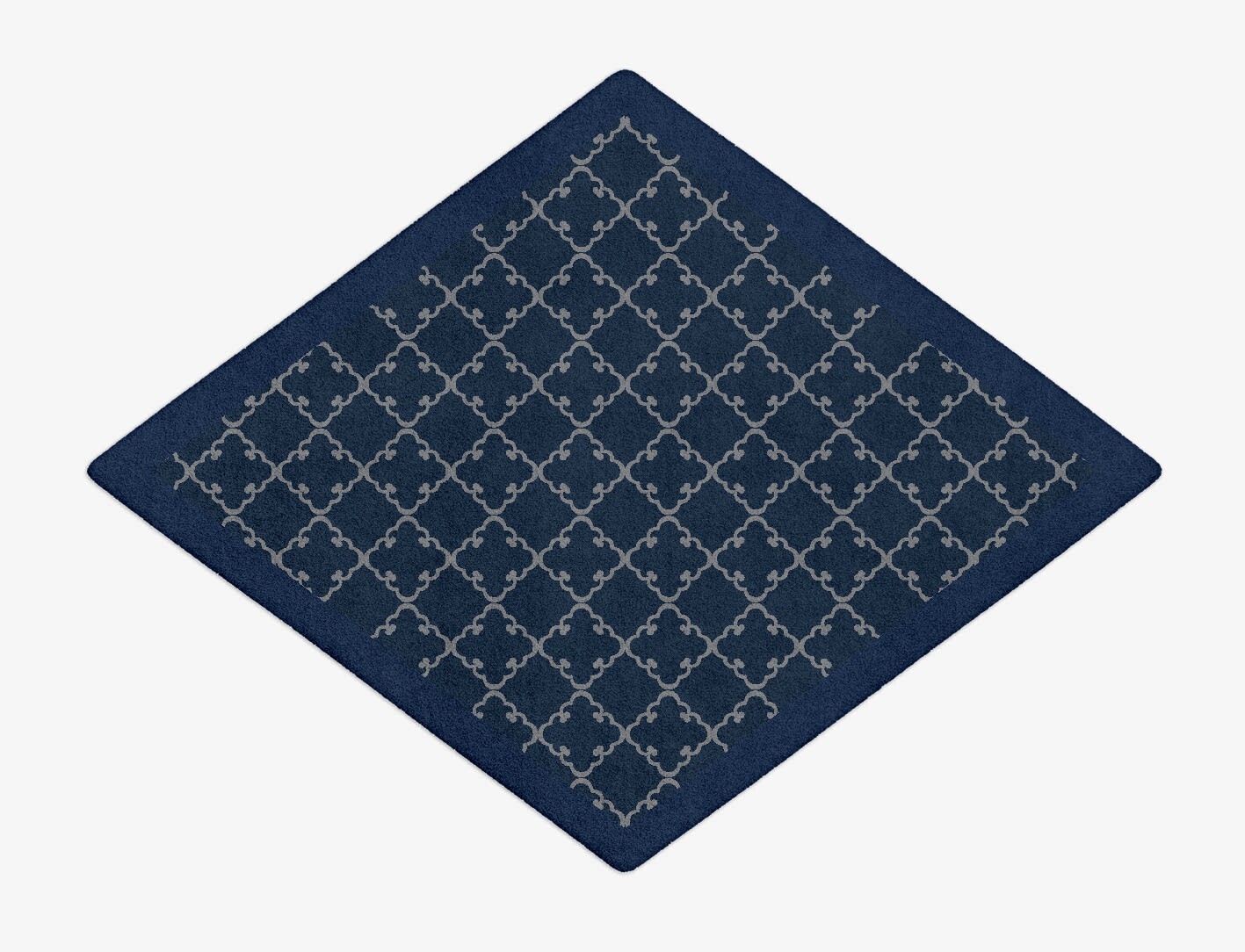 Palanquin Geometric Diamond Hand Tufted Pure Wool Custom Rug by Rug Artisan
