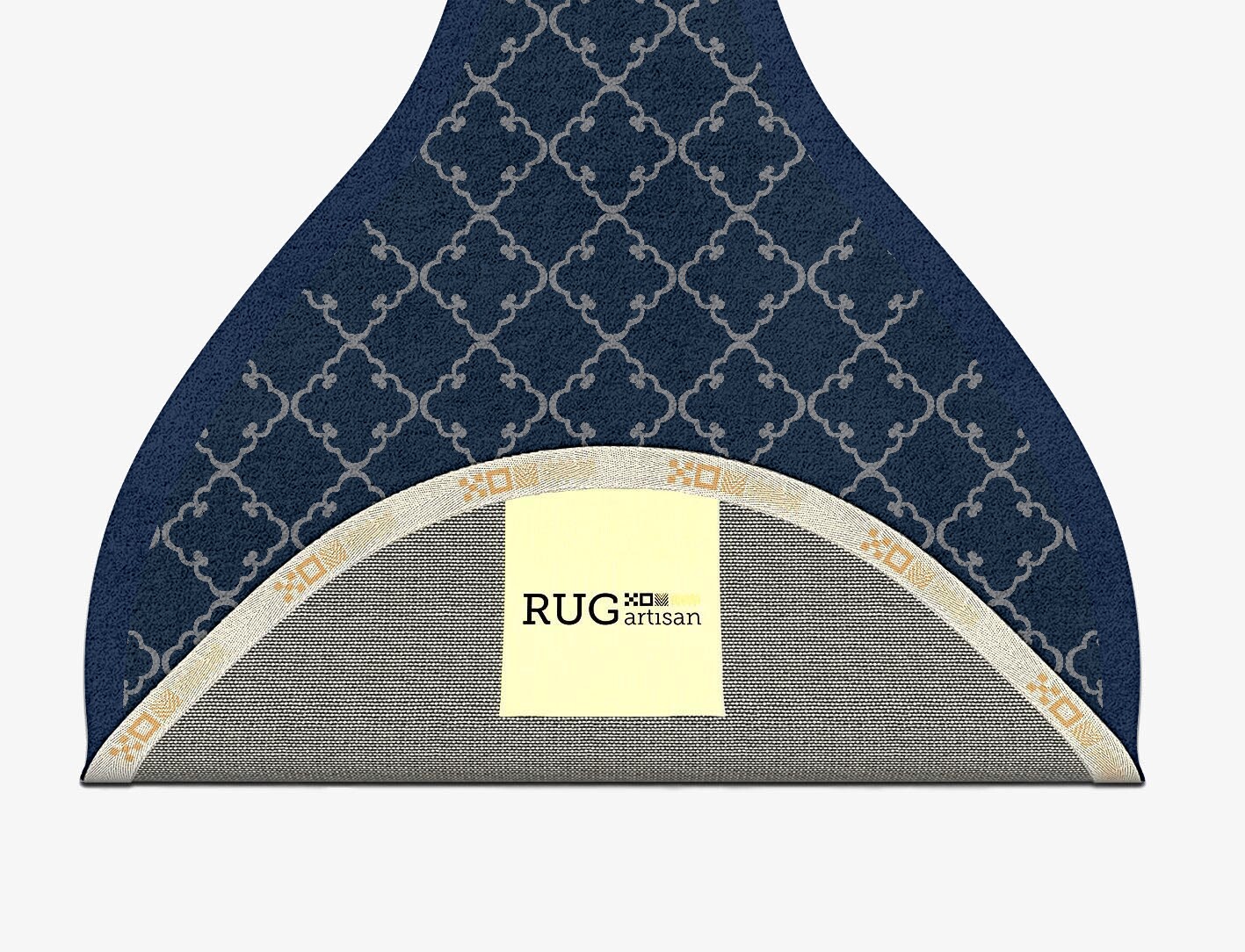 Palanquin Geometric Drop Hand Tufted Pure Wool Custom Rug by Rug Artisan