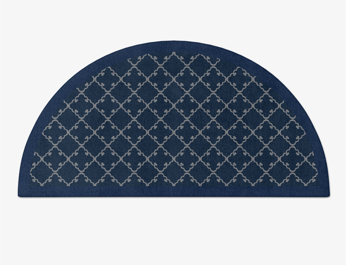 Palanquin Geometric Halfmoon Hand Tufted Pure Wool Custom Rug by Rug Artisan