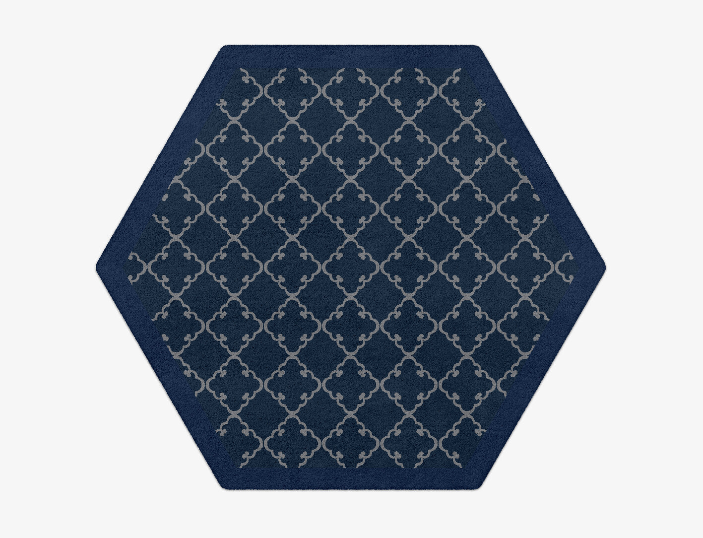 Palanquin Geometric Hexagon Hand Tufted Pure Wool Custom Rug by Rug Artisan