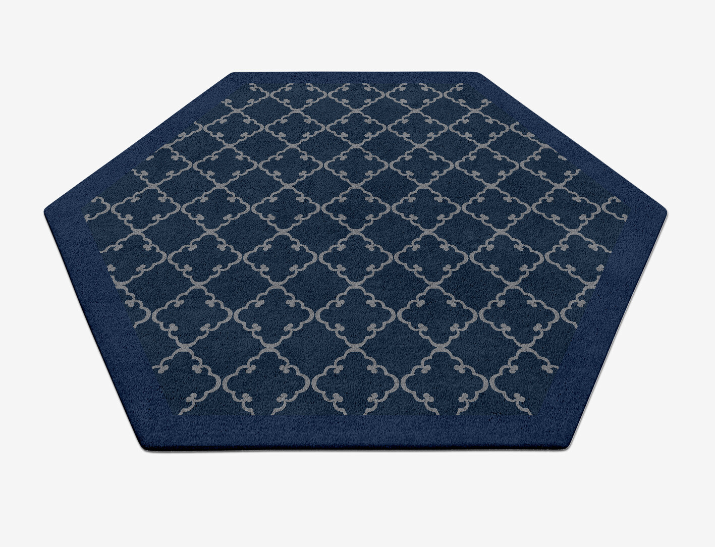 Palanquin Geometric Hexagon Hand Tufted Pure Wool Custom Rug by Rug Artisan