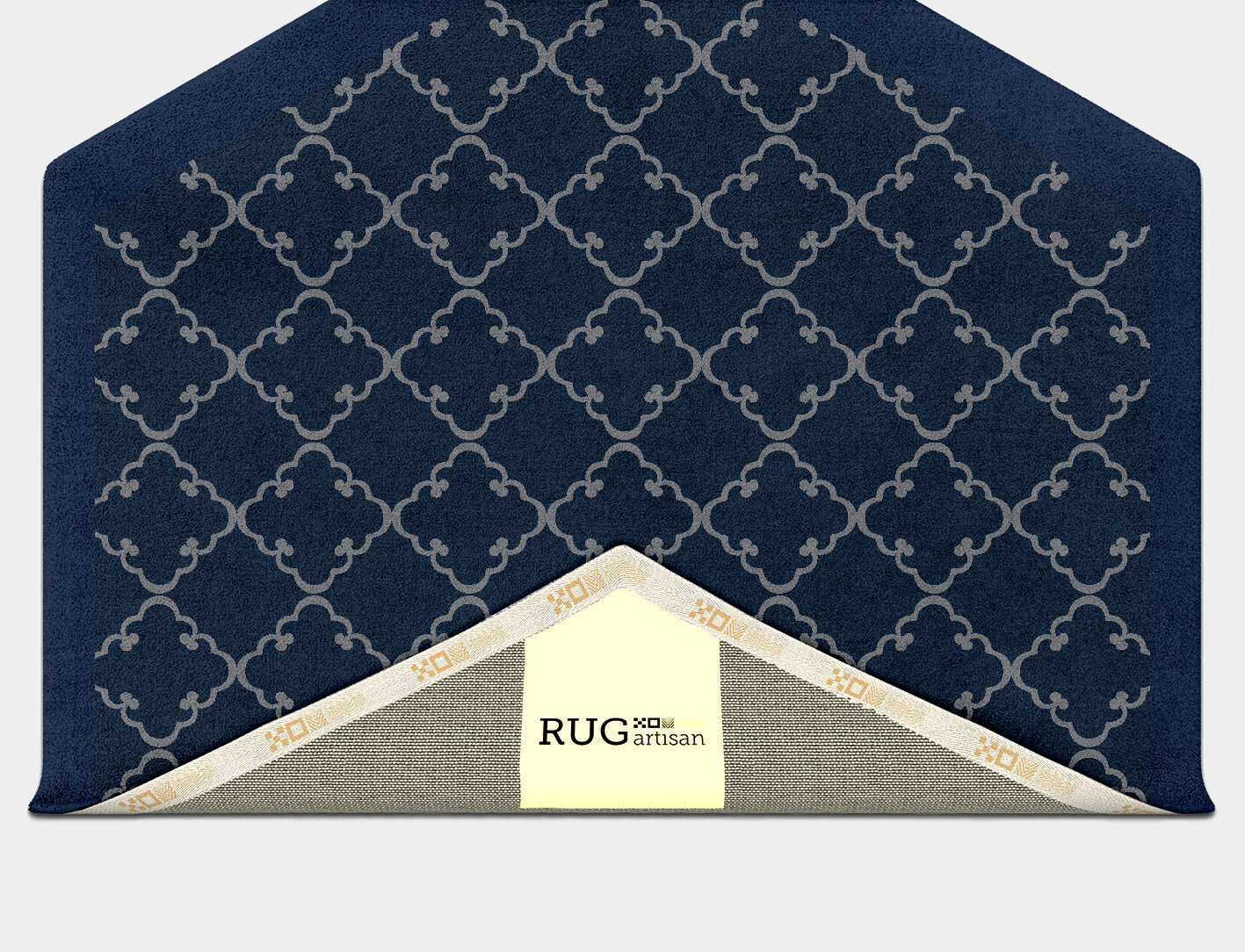 Palanquin Geometric Hexagon Hand Tufted Pure Wool Custom Rug by Rug Artisan
