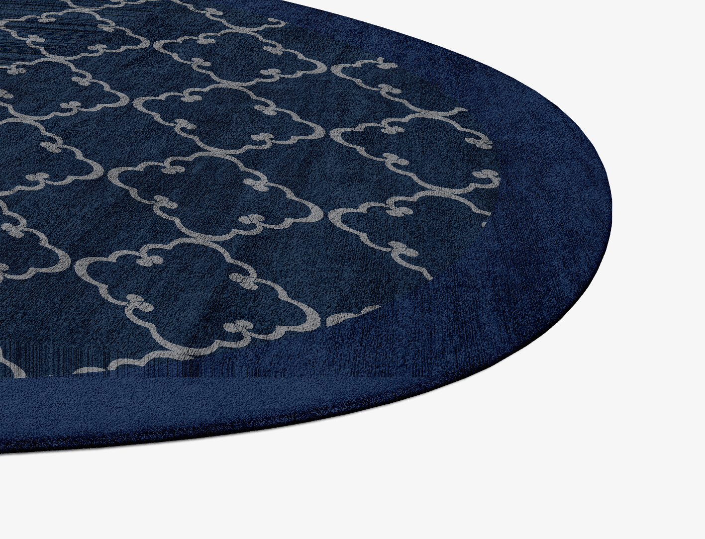 Palanquin Geometric Splash Hand Tufted Bamboo Silk Custom Rug by Rug Artisan