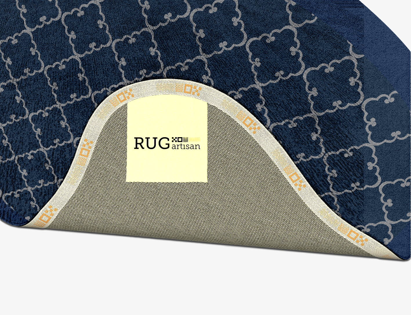 Palanquin Geometric Splash Hand Tufted Bamboo Silk Custom Rug by Rug Artisan