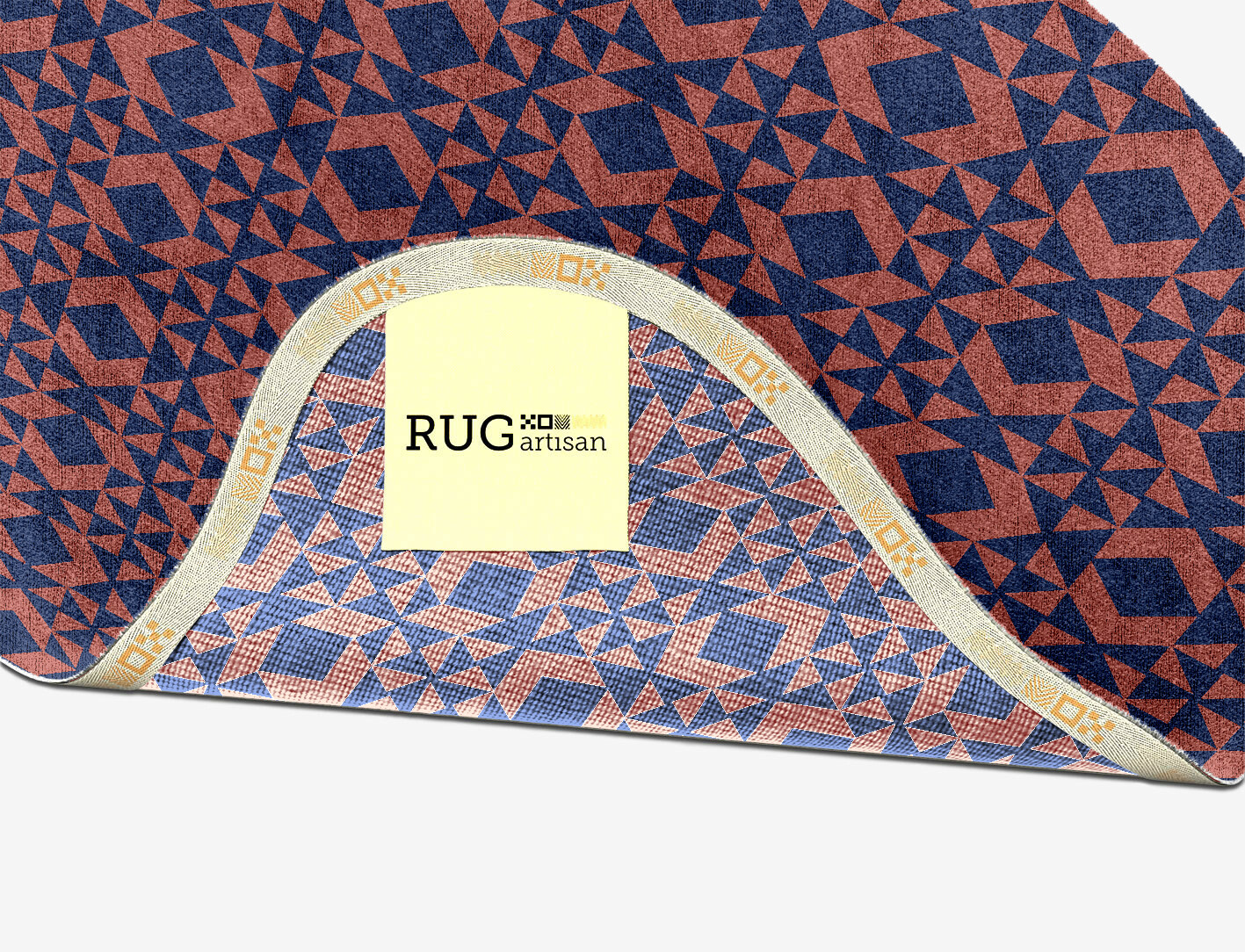 Papier Mache Geometric Splash Hand Knotted Bamboo Silk Custom Rug by Rug Artisan