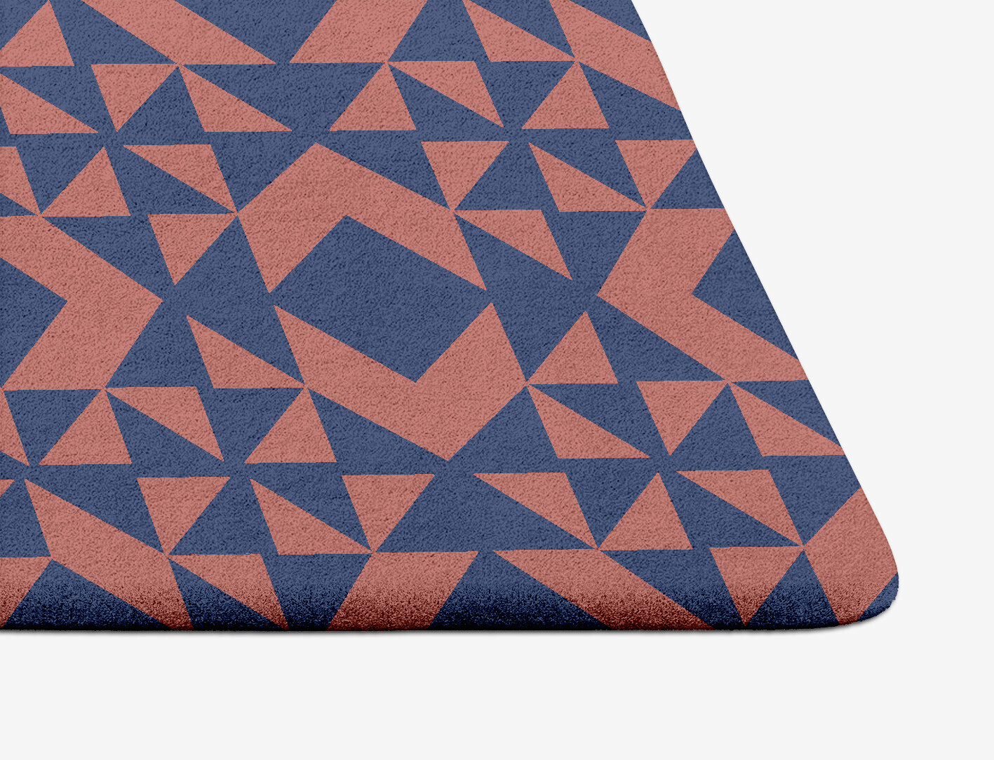 Papier Mache Geometric Arch Hand Tufted Pure Wool Custom Rug by Rug Artisan