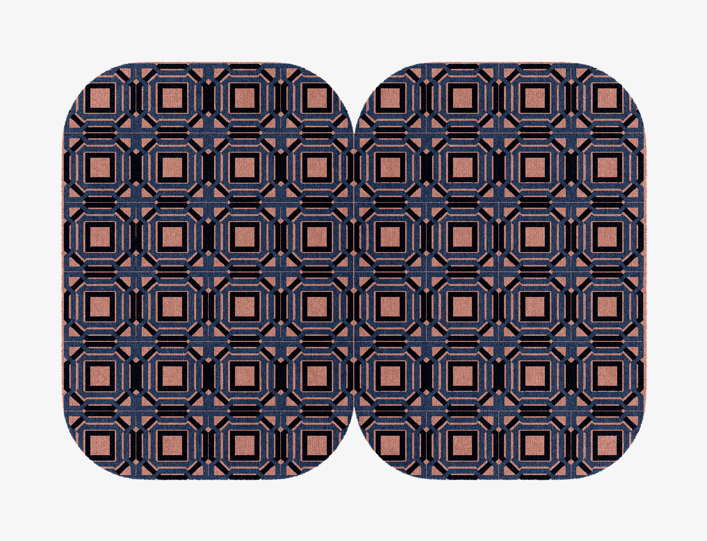 Paradigm Geometric Eight Hand Knotted Tibetan Wool Custom Rug by Rug Artisan