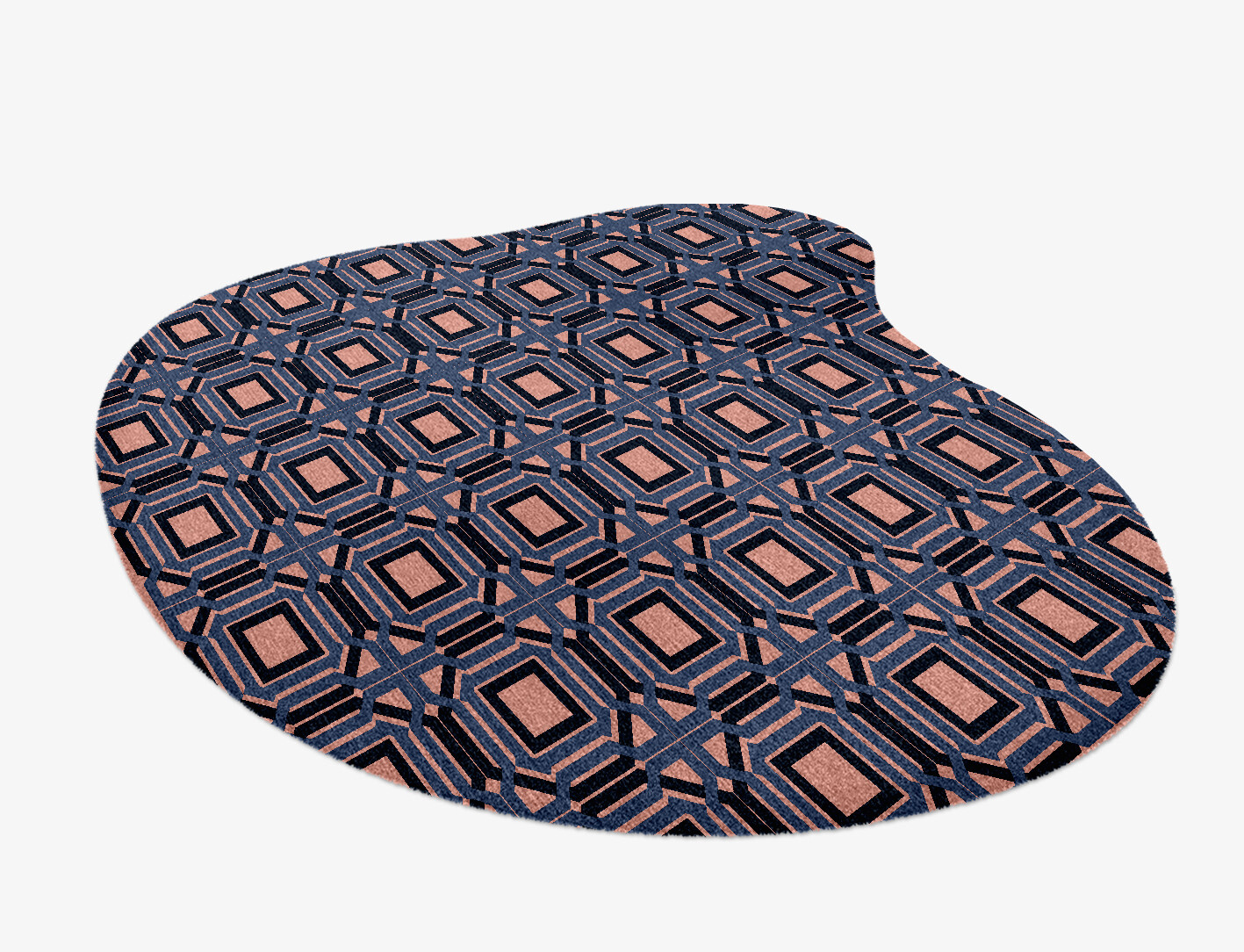Paradigm Geometric Splash Hand Knotted Tibetan Wool Custom Rug by Rug Artisan
