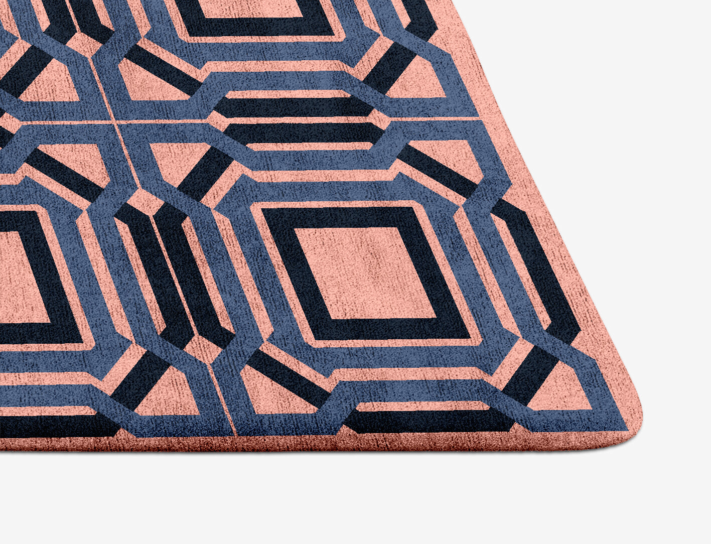 Paradigm Geometric Arch Hand Tufted Bamboo Silk Custom Rug by Rug Artisan