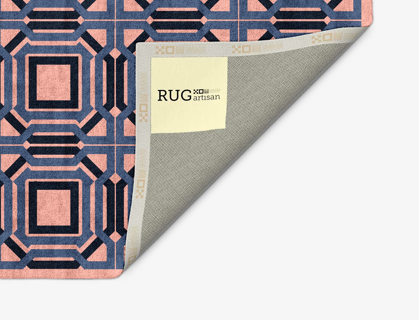 Paradigm Geometric Arch Hand Tufted Bamboo Silk Custom Rug by Rug Artisan
