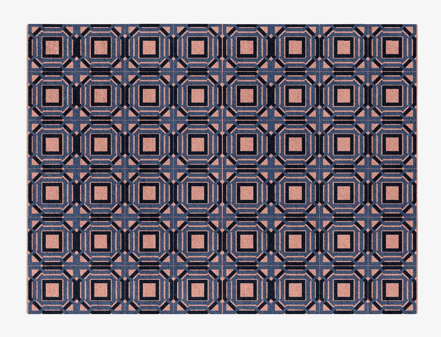 Paradigm Geometric Rectangle Hand Tufted Pure Wool Custom Rug by Rug Artisan