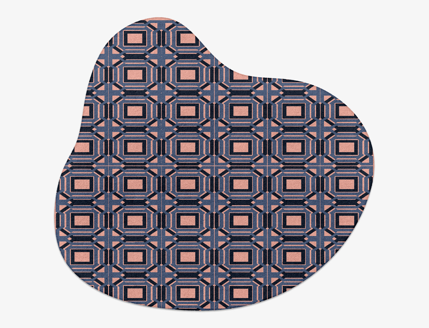 Paradigm Geometric Splash Hand Tufted Pure Wool Custom Rug by Rug Artisan