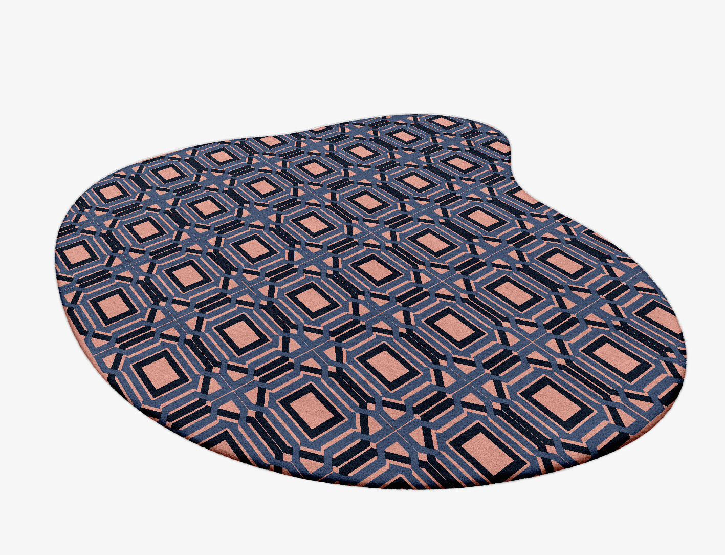 Paradigm Geometric Splash Hand Tufted Pure Wool Custom Rug by Rug Artisan