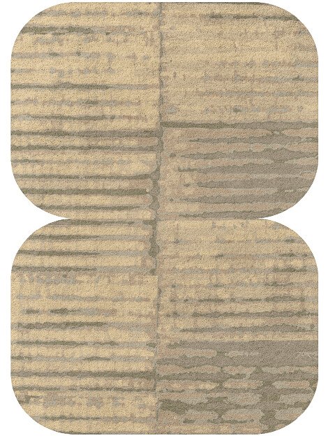 Parallel Strokes Brush Strokes Eight Hand Tufted Pure Wool Custom Rug by Rug Artisan