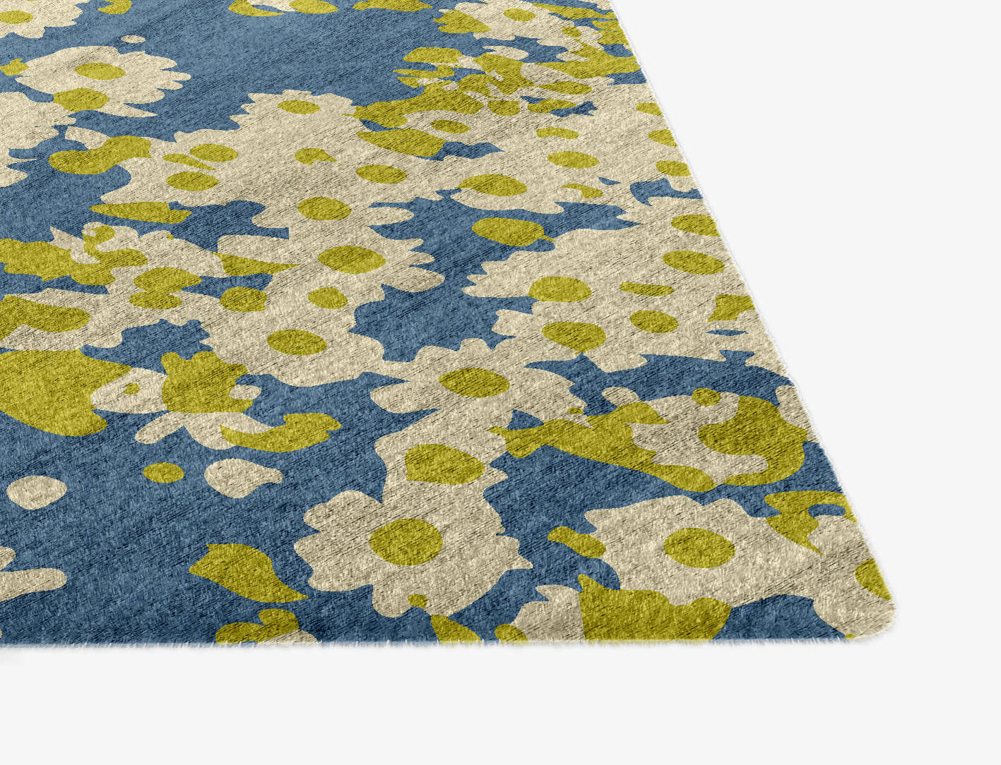 Parasol Floral Ogee Hand Knotted Bamboo Silk Custom Rug by Rug Artisan