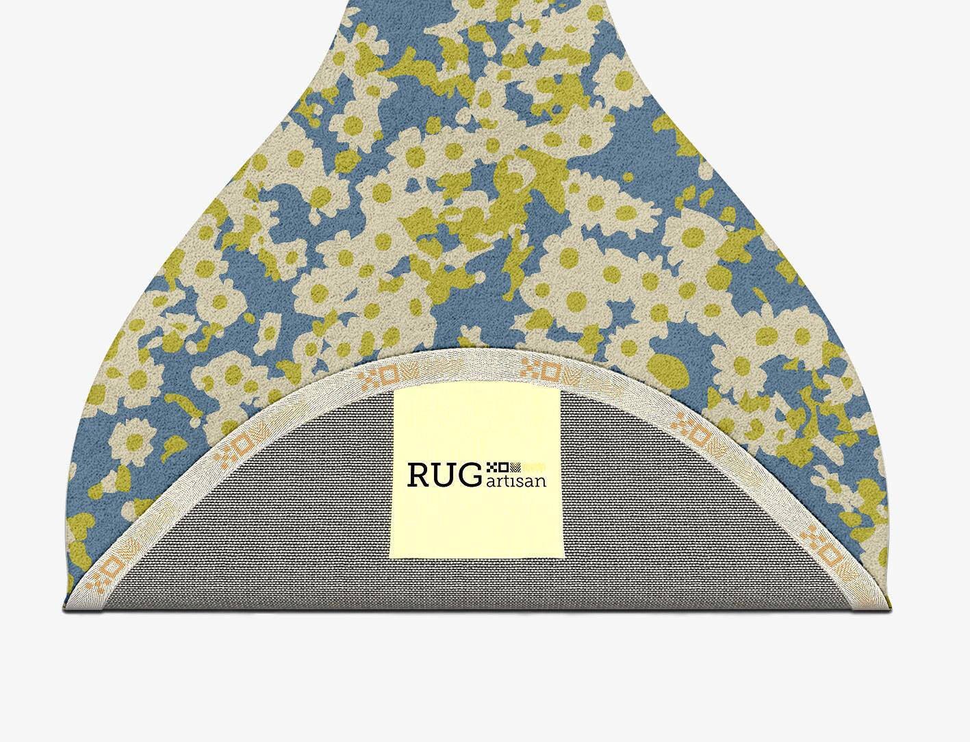 Parasol Floral Drop Hand Tufted Pure Wool Custom Rug by Rug Artisan