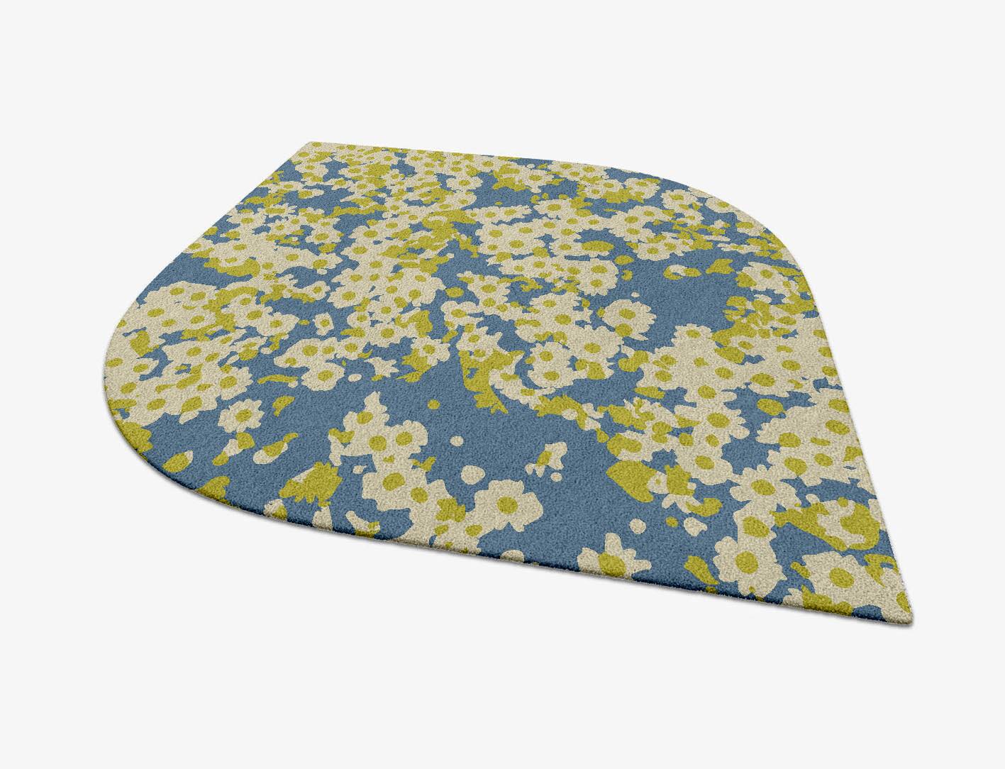 Parasol Floral Ogee Hand Tufted Pure Wool Custom Rug by Rug Artisan