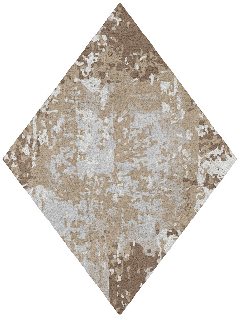 Patches Surface Art Diamond Hand Tufted Pure Wool Custom Rug by Rug Artisan