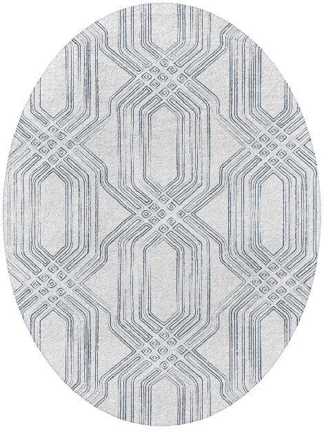 Paynes Batik Oval Hand Tufted Pure Wool Custom Rug by Rug Artisan