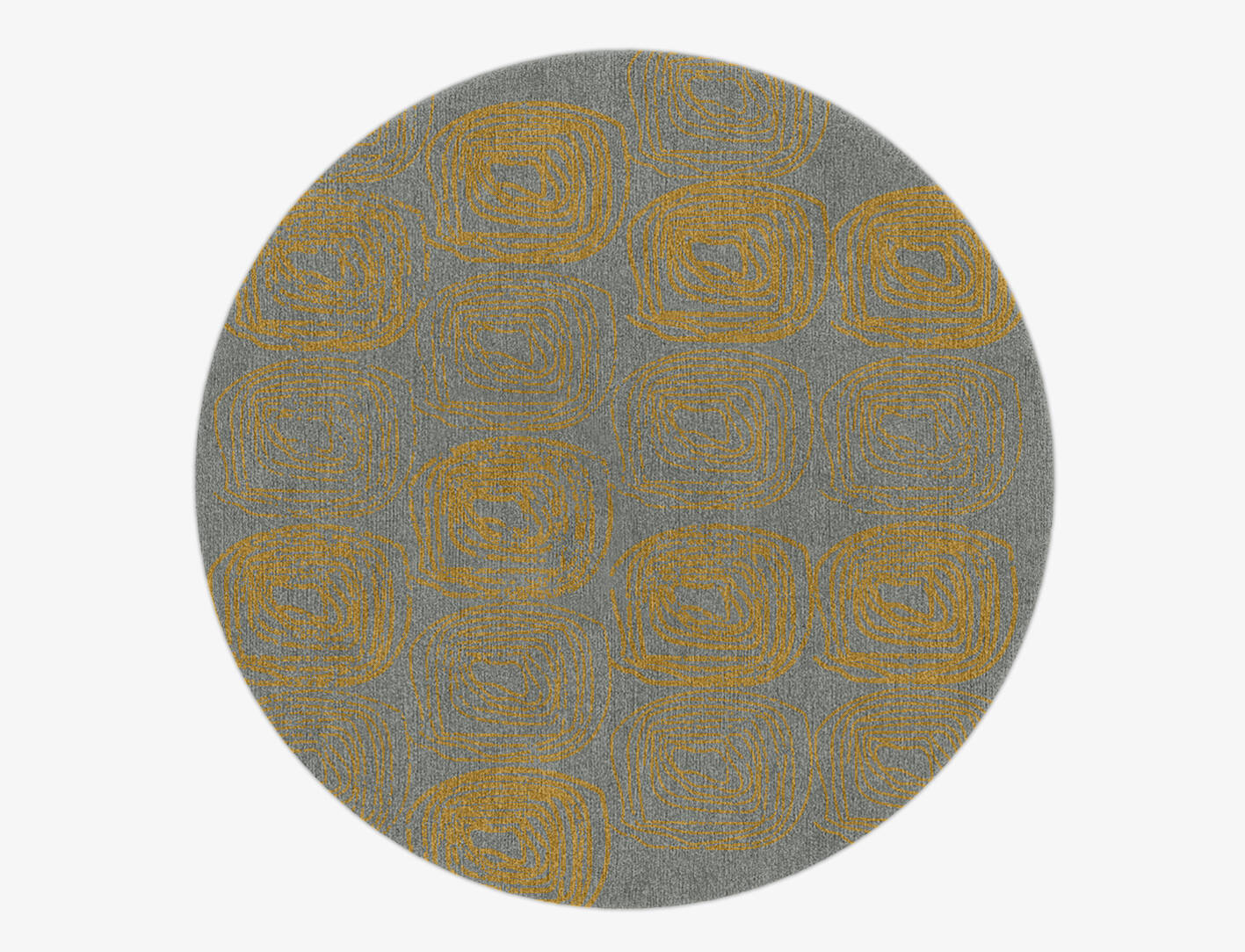 Paz  Round Hand Knotted Tibetan Wool Custom Rug by Rug Artisan