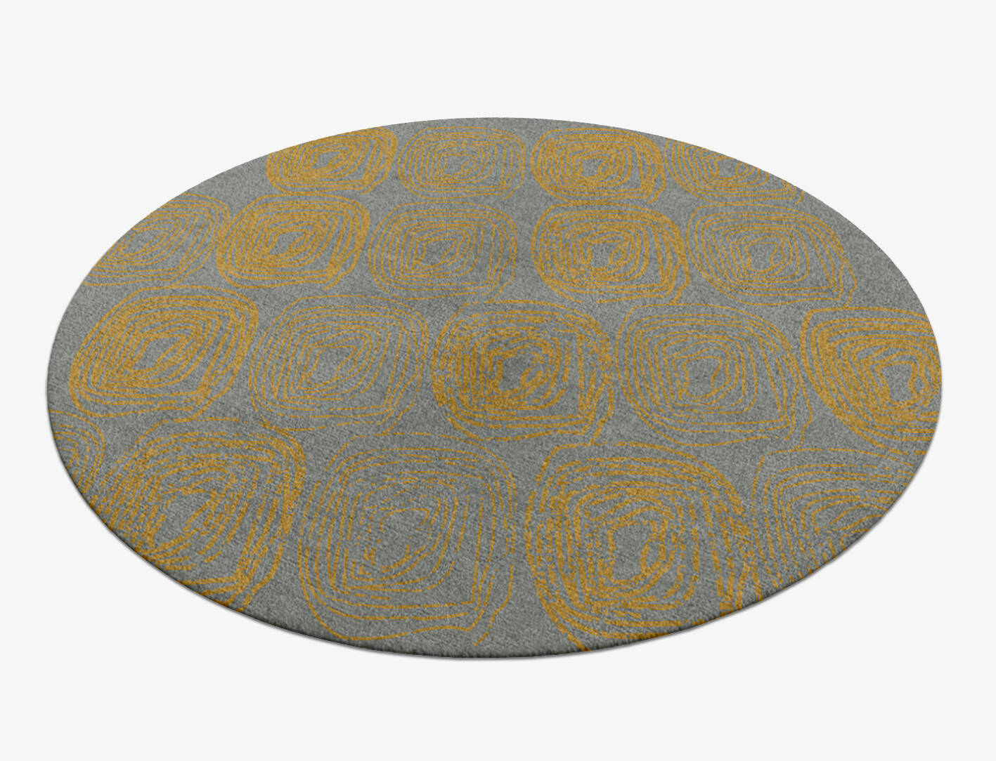 Paz  Round Hand Knotted Tibetan Wool Custom Rug by Rug Artisan