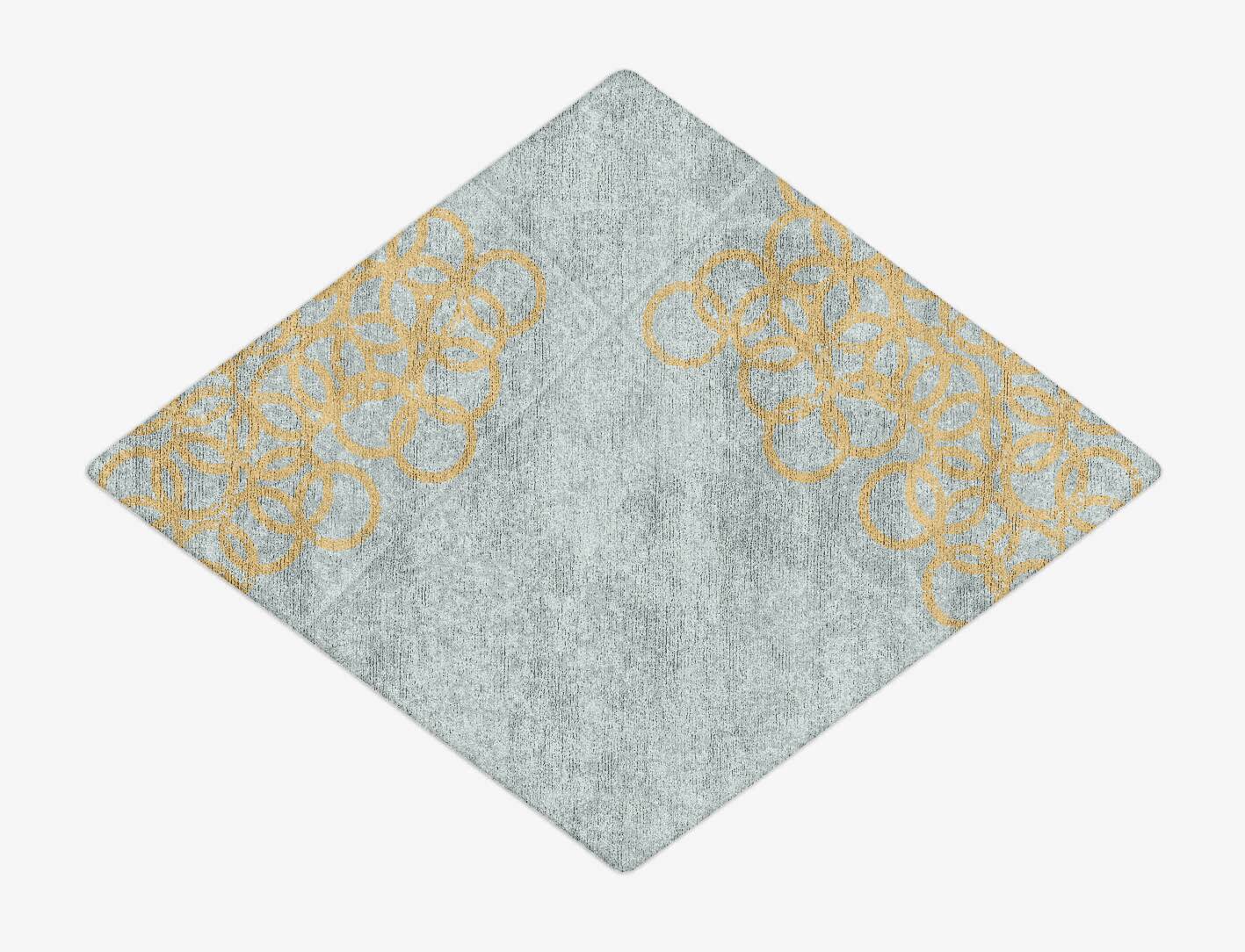 Paza  Diamond Hand Tufted Bamboo Silk Custom Rug by Rug Artisan