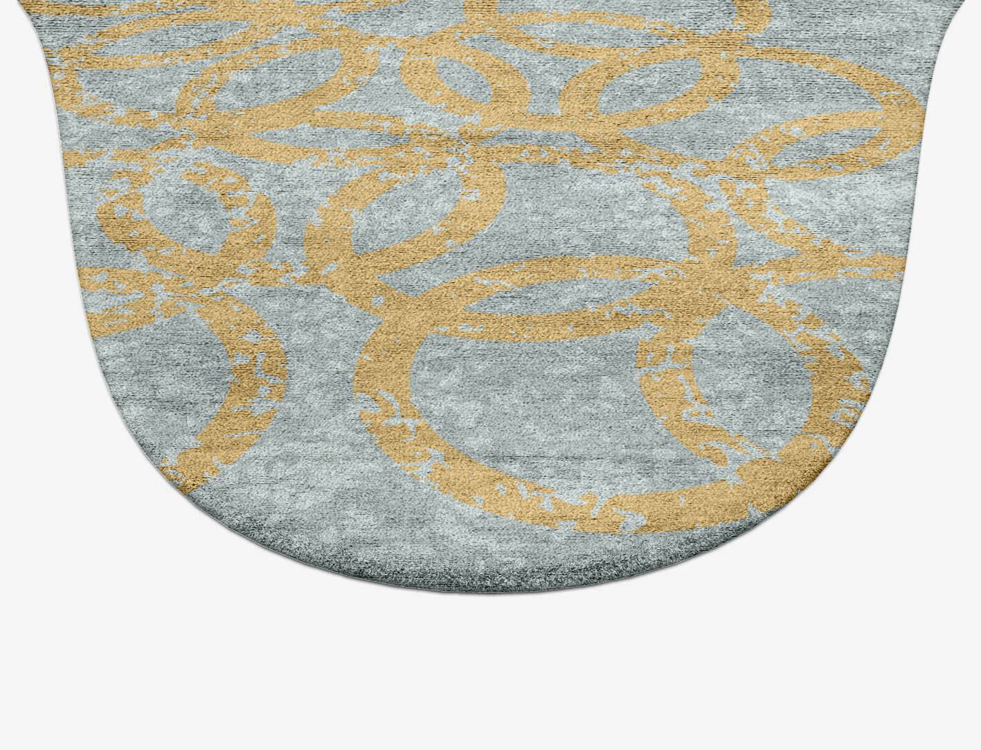 Paza  Drop Hand Tufted Bamboo Silk Custom Rug by Rug Artisan